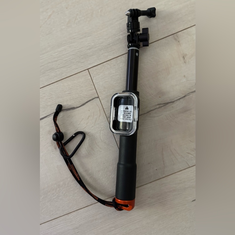 Black Selfie Stick with Remote
